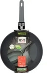 Resto Bratpfanne ?28 cm (schwarz, beschichtet, Induktion, sp&uuml;lmaschinenfest)