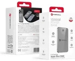 Forcell F-Energy F10K8 Super Slim Powerbank 10000mAh Grau - Grau