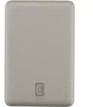 Cellularline Power Bank Magsafe 5000, 5000 mAh, Kabelloses Aufladen, Beige - Beige