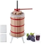 VEVOR Manuelle Beerenpresse 30 L, Weinpresse und Obstpresse f&uuml;r &Auml;pfel,...