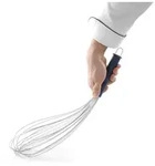 HENDI Schneebesen 12 drahtig 450 mm mit PP Griff - Blau