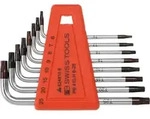 PB Swiss Tools Winkelschraubendreher-Satz, f&uuml;r TX, verchromt, 8-teilig