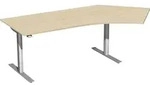 geram&ouml;bel Geram&ouml;bel Schreibtisch Elektro Flex 2.166 x 650-1.250 x 800/1.130...
