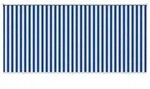 vidaXL Au&szlig;enrollo 90% UV-Block Blau-wei&szlig; gestreift 300 x 230 cm HDPE - Blau