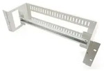 Digitus 482,6 mm (19&ldquo;)-Rack-Mount DIN Rail Panel, 3HE, Regal-Schiene, Stahl, Grau,