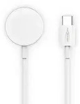 ANSMANN Apple Watch Ladekabel, magnetisches USB-C Schnellladekabel - Wei&szlig;