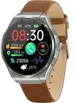Knauermann PRO 3 (2024) Gesundheitsuhr mit Telefon & Notruffunktion SOS Taste - Braun