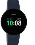 Oozoo Armbanduhr dunkelblau Silikon Oozoo Smartwatches Damen Multifunktion-...