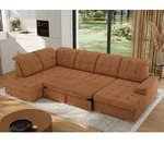 MKS MEBLE Ecksofa Wohnlandschaft U-Form, Sofa mit Schlaffunktion, Schlafsofa mit