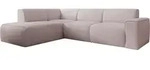 Selsey Bouvi &ndash; Ecksofa mit seitlicher R&uuml;ckenlehne an der Ottomane, links,...