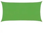 vidaXL Sonnensegel Hellgr&uuml;n 2 x 6 m HDPE - Gr&uuml;n