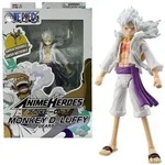 BANDAI Anime Heroes Figur Monkey D. Ruffy Gear 5, 17 cm, beweglich, offizielles One