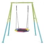 Intex Outdoor Garten Schaukelset mit Nestschaukel blau/gr&uuml;n 44111 - Blau/Gr&uuml;n