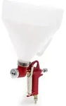 Wiltec Trichterpistole 6 L mit 3 D&uuml;sen 4,5 mm, 6 mm, 8 mm, Spritzpistole