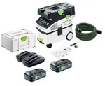 Festool CTLC MIDI I-Basic Akku Absaugmobil 36 V ( 2x 18 V ) Staubklasse L + 2x Akku