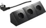 McPower Steckdosenblock Unterbausteckdosen | Flair | Ecksteckdose 3-Fach...