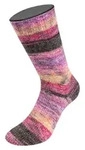 Lana Grossa - Cosy Socks Dream 0257 rotviolet pflaume flieder terrakotta...