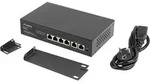 Lanberg RSFE-4P-2FE-60, Unmanaged, Fast Ethernet (10/100), Power over Ethernet (PoE),