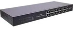 InLine Gigabit Netzwerk Switch 24-Port - 1Gb/s - 48,26cm (19") - 1HE - Metall -