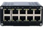 Exsys Switch Industrielles Ethernet 8x10/100/1000Tx 2x48VDC-57VDC - Switch - 1 Gbps
