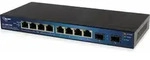 6+2P Allnet All-Sg8210Pm Poe+ M - Schwarz