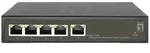 LevelOne Hilbert 5-Port Gigabit PoE Smart Lite Switch, 802.3at/af PoE, 4 PoE