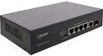 InLine PoE+ Gigabit Netzwerk Switch 5 Port (4x PoE+), 1xSFP, 1Gb/s, Desktop,