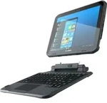Zebra 2-in-1 - Tastatur - mit Touchpad, ausziehbarer