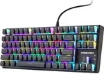 PREYON Blue Blitz Claw Tastatur Gaming-Tastatur - Gateron Blue Schaltern - Pudding