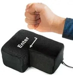 XXL Big Enter Taste als USB Kissen - Das perfekte Anti-Stress Gadget f&uuml;r B&uuml;ro...