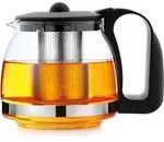 T24 Teekanne aus Glas 1250 ml &ndash; Hitzebest&auml;ndig mit Edelstahl Teesieb -...