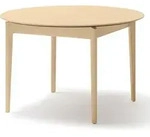 Selsey Plot &ndash; Ausziehbarer Esstisch Helle Eichenholzoptik 120&ndash;240 x 120 cm