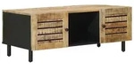 vidaXL Couchtisch Natur 100 x 54 x 40 cm Massivholz Mango - Braun