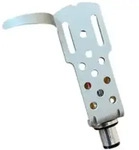 Analogis Headshell HS-16 (SME, 65mm/8g) incl. Kabel Silber NEU+OVP! - Silber