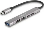 DeLOCK 64298, Kabelgebunden, USB 3.2 Gen 2 (3.1 Gen 2) Type-C, 95 W, Grau, 10 Gbit/s,