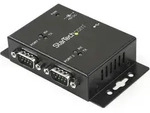 StarTech.com 2 Port USB auf Seriell RS232 Adapter - USB / DB9 Hub Wandmontagef&auml;hig,