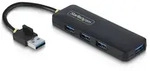 StarTech.com 4-Port USB-A Hub, 5Gbps, USB Busbetrieben, Mini USB Hub, Multi-Port USB