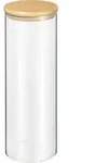 Vorratsglas 2 Liter Holzdeckel Zassenhaus - Transparent