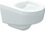 KWC AR T-WC, GFK, wandh., Hw.-Mont., wei&szlig;, Sitzfl. wei&szlig;, 400x370x510 mm -...