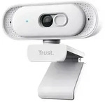 Trust 26180, 2560 x 1440 Pixel, Full HD, 30 fps, Auto, 76&deg;, USB - Wei&szlig;