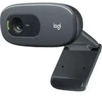 Logitech 960-000584, 3 MP, 1280 x 720 Pixel, 720p, 55&deg;, USB, Grau, Dunkles...