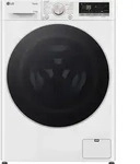 LG D4R7011TSWG, Frontlader, Freistehend, Schwarz, Wei&szlig;, Links, Schwarz, Drehregler,