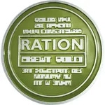 Metal Gear Solid Flaschen&ouml;ffner Solid Ration 8 cm - Gold