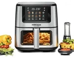 Rommelsbacher FRH 1850, Hei&szlig;luftfritteuse, 7,5 l, 1 kg, 40 &deg;C, 230 &deg;C, 60 min -