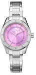 DKNY Damenuhr Quarzuhr silber / pink onesize Damen 30 DK1L018M0015, DK1L018M0025,