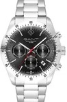 GANT Herrenuhr Quarzuhr silber / schwarz onesize Herren 41 mm G202001, G202002,