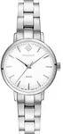 GANT Damenuhr Quarzuhr silber onesize Damen 28 mm G126001, G126004 - Silber