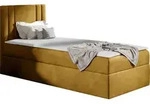 MIRJAN24 Boxspringbett Carmen Mini, Einzelbett mit Bettkasten f&uuml;r die Bettw&auml;sche,