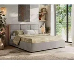 MKS MEBLE Polsterbett LERIO CLASSIC 160x200 cm mit Bettkasten & Stauraum, inkl.