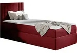 MIRJAN24 Boxspringbett Carmen Mini, Einzelbett mit Bettkasten f&uuml;r die Bettw&auml;sche,